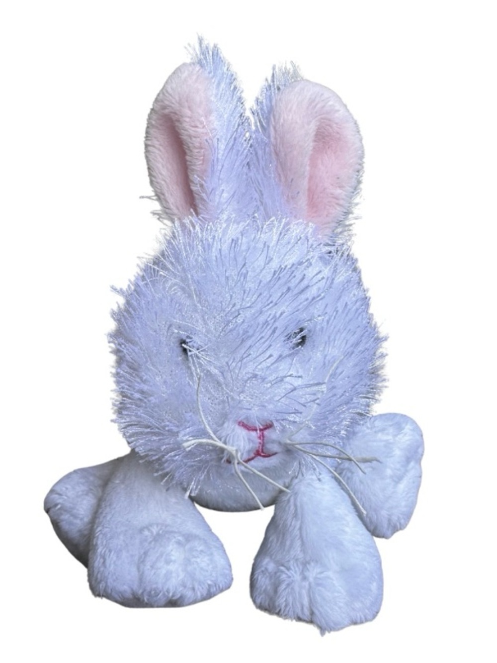 Webkinz White Rabbit Plush - Retired Classic (No Code) 💜 BOGO